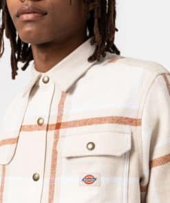 Dickies Nimmons Long Sleeve Shirt Cement