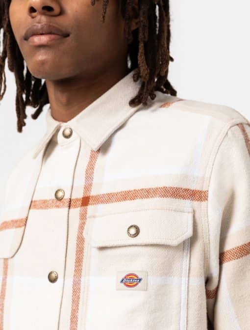 Dickies Nimmons Long Sleeve Shirt Cement