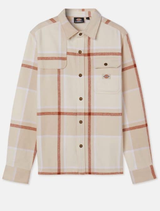 Dickies Nimmons Long Sleeve Shirt Cement