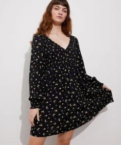 Envii Enerica Dress Aop Sunny Petunia