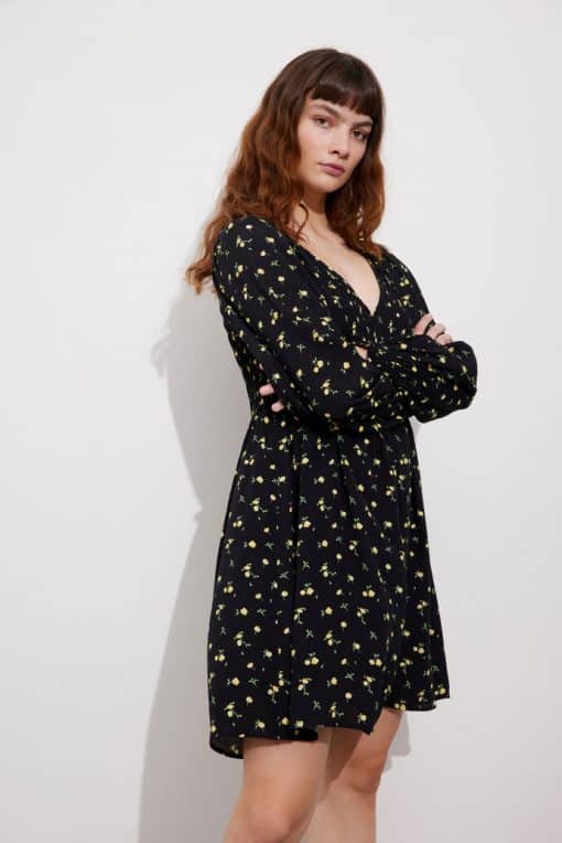Envii Enerica Dress Aop Sunny Petunia