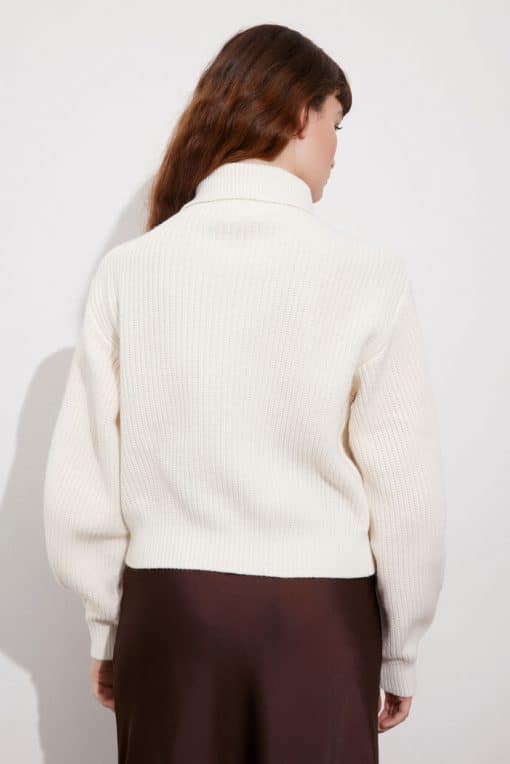 Envii Enwashington Ls Cardigan Gardenia