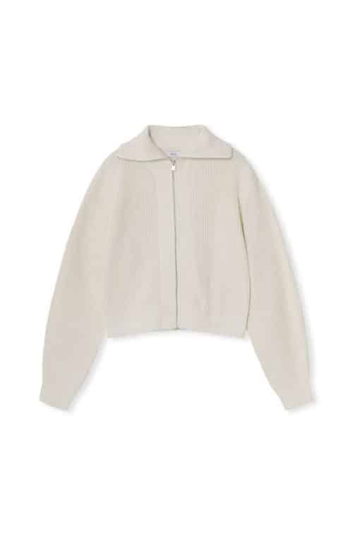 Envii Enwashington Ls Cardigan Gardenia