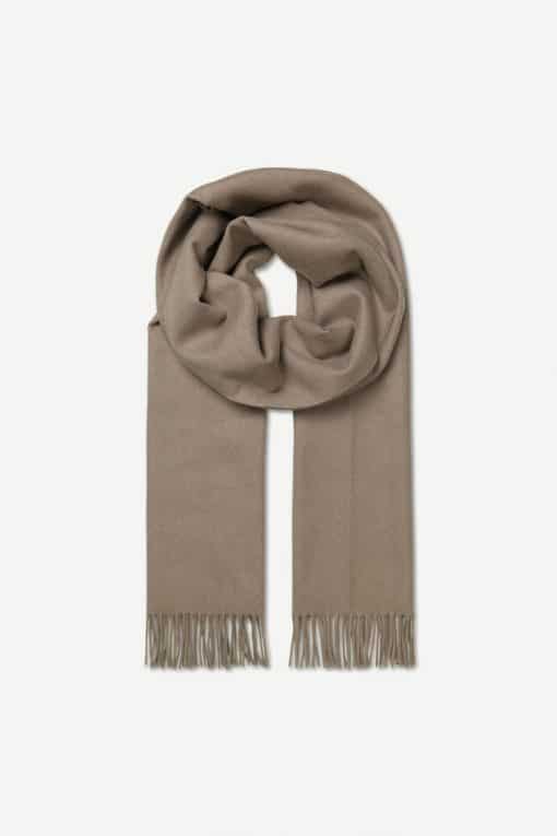 Samsoe & Samsoe Accola Maxi Scarf Brindle