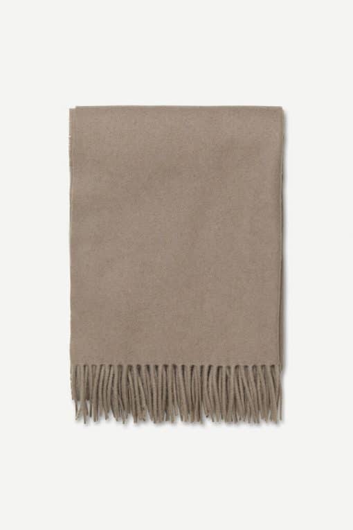 Samsoe & Samsoe Accola Maxi Scarf Brindle