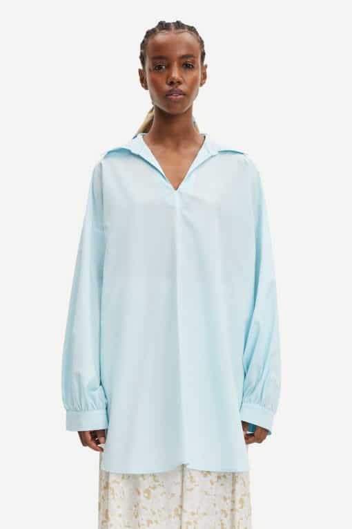 Samsoe & Samsoe Gitte Blouse Iced Aqua