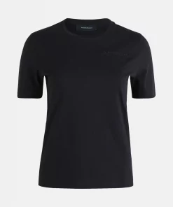 Peak Performance Original Small Logo Tee Women Black