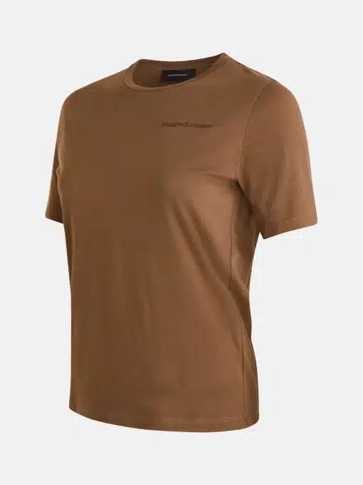 Peak Performance Original Small Logo Tee Women Woody