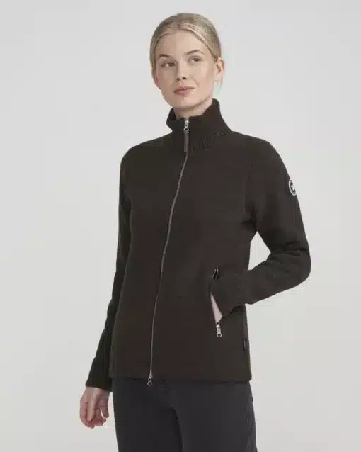 HolebrookClaire Fullzip WP Cardigan Brown