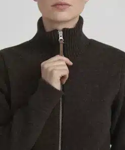 HolebrookClaire Fullzip WP Cardigan Brown