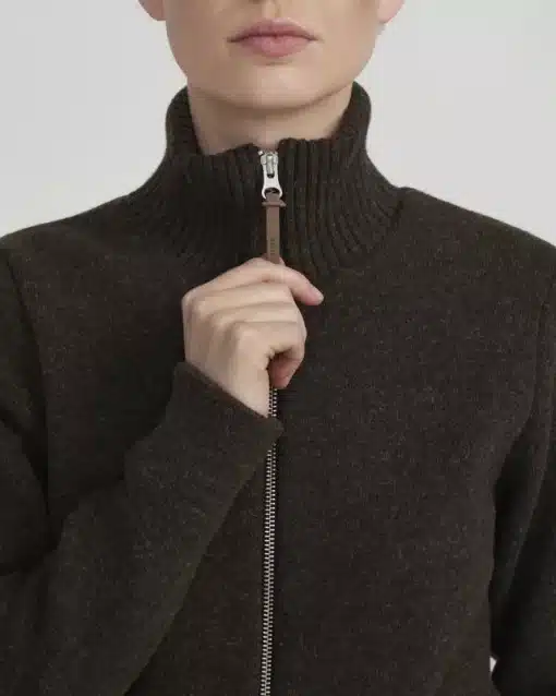 HolebrookClaire Fullzip WP Cardigan Brown
