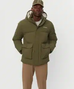 Les Deux Maddox Down Jacket Olive Night