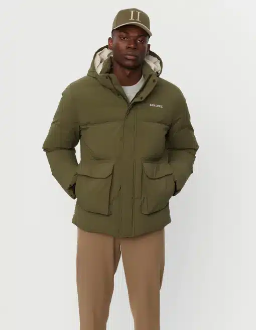Les Deux Maddox Down Jacket Olive Night