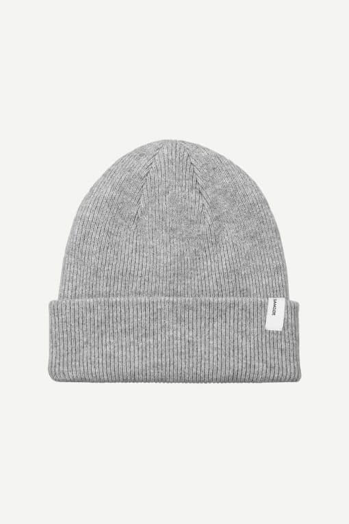 Samsoe & Samsoe The Beanie Grey Melange