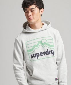 Superdry Vintage 90s Terrain Hoodie Glacier Grey Marl