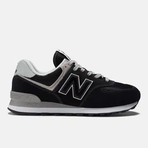 New Balance 574 Core Black With White