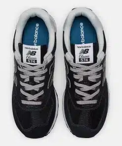 New Balance 574 Core Black With White