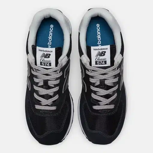 New Balance 574 Core Black With White