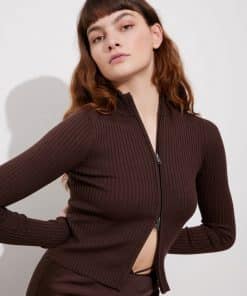 Envii Enblaise Cardigan Chestnut