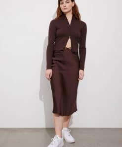 Envii Enblaise Cardigan Chestnut