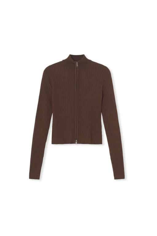 Envii Enblaise Cardigan Chestnut
