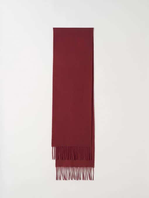 Tiger of Sweden Sylan RWS Scarf Burgundy Red