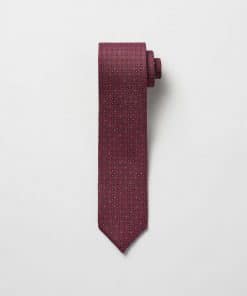 Tiger of Sweden Trurant Tie Burgundy Red