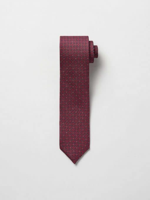 Tiger of Sweden Trurant Tie Burgundy Red