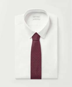Tiger of Sweden Trurant Tie Burgundy Red