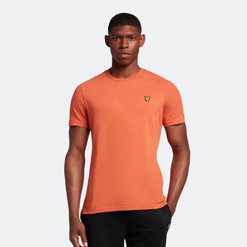 Lyle & Scott Plain T-shirt Victory Orange