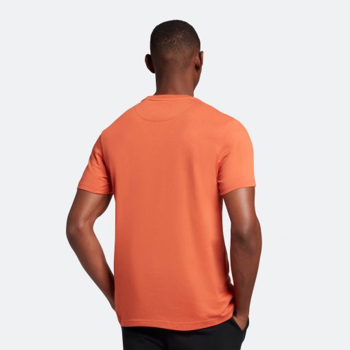 Lyle & Scott Plain T-shirt Victory Orange