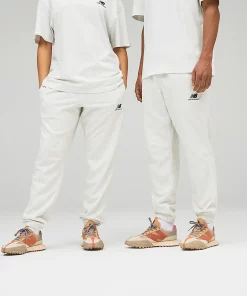 New Balance Uni-ssentials French Terry Sweatpant Sea Salt Heather