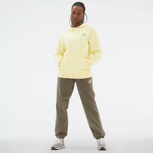 New Balance Uni-ssentials French Terry Hoodie Maize