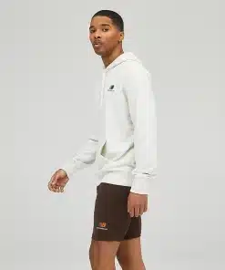 New Balance Uni-ssentials French Terry Hoodie Sea Salt Heather