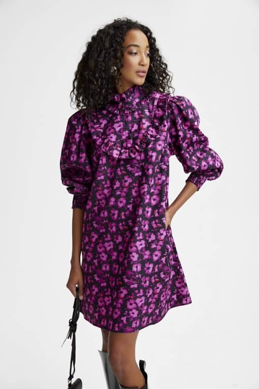 Gestuz Dayagz Short Dress Pink Flower
