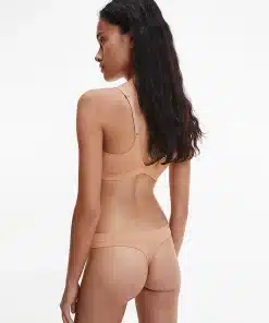 Calvin Klein Light Lined Bonded Flex Bralette Clay