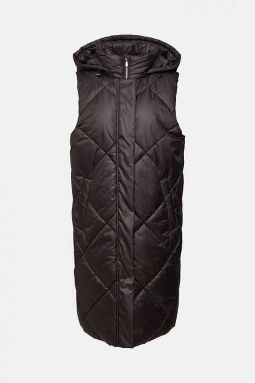 Esprit Quilted Vest Black