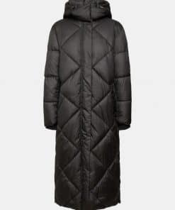Esprit Quilted Coat Black
