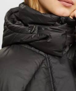 Esprit Quilted Coat Black