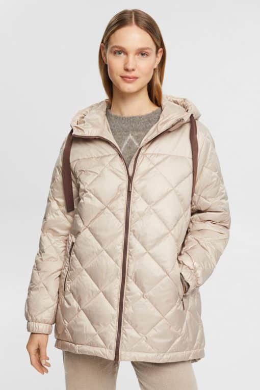 Esprit Down Jacket Light Taupe