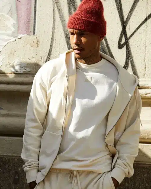 Billebeino Cream Hoodie Jacket Eggnog