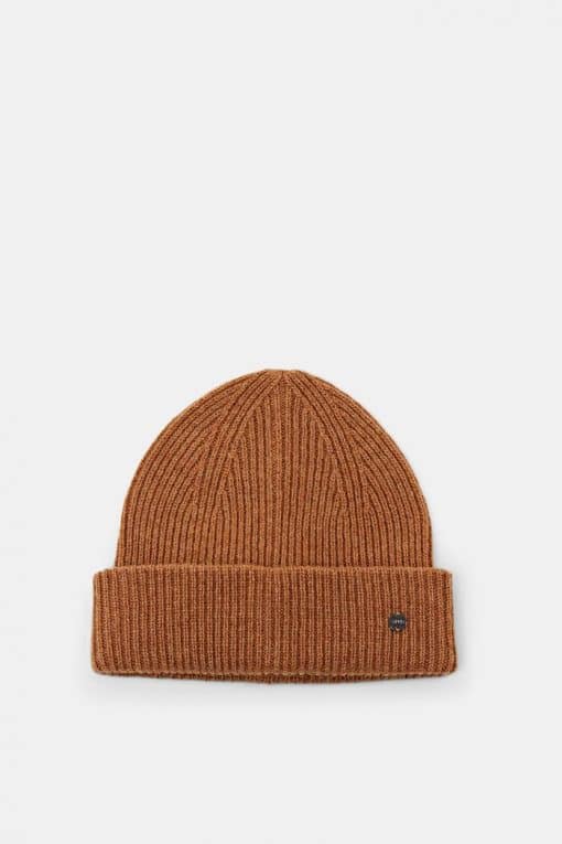 Esprit Wool/Cashmere Beanie Caramel