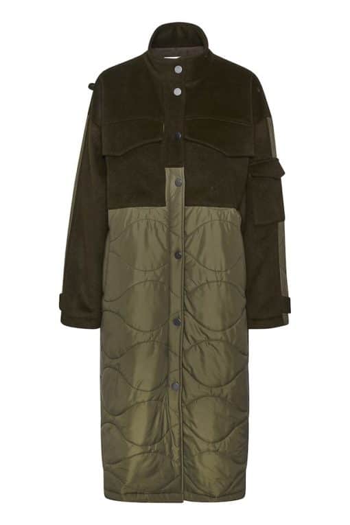 Gestuz Valerigz Coat Dark Olive