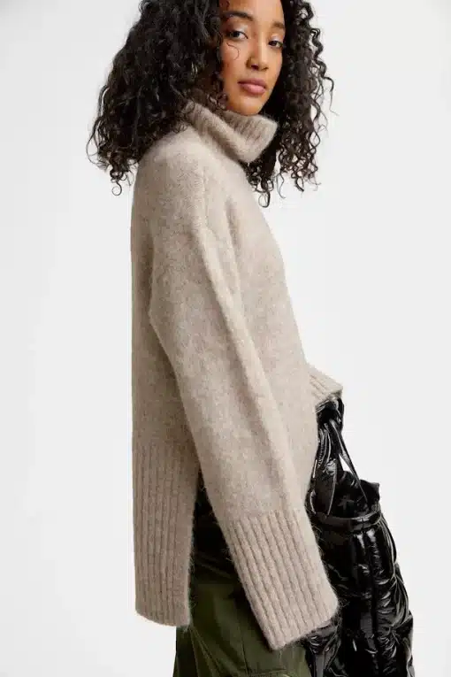 Gestuz Chanlygz Pullover Sand Melange