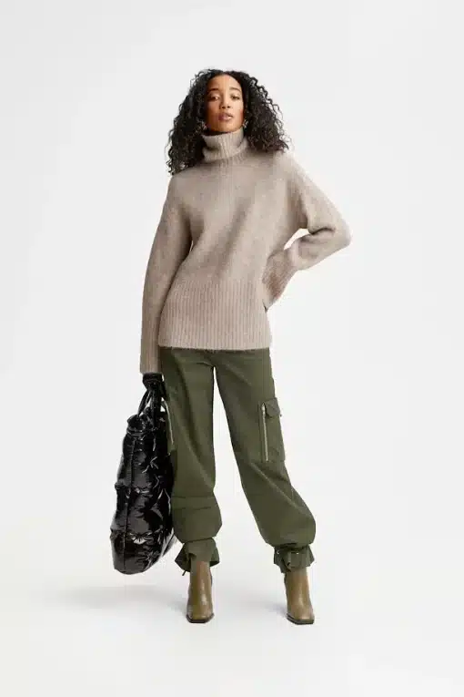 Gestuz Chanlygz Pullover Sand Melange
