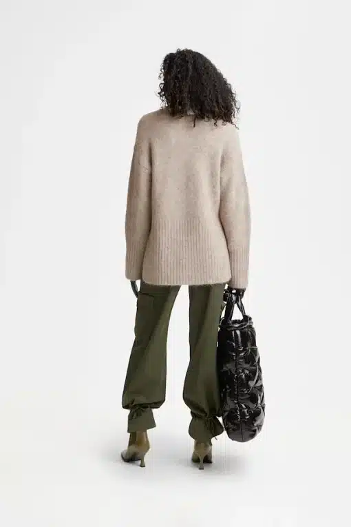 Gestuz Chanlygz Pullover Sand Melange