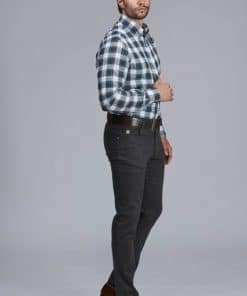 Hansen & Jacob 5-Pkt Silk Touch Okado Antracit