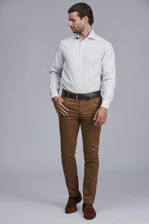 Hansen & Jacob 5-Pkt Silk Touch Okado Brown