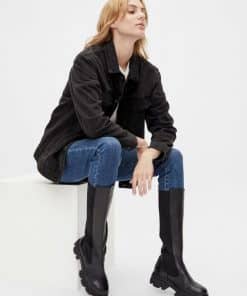 Bianco Biaginny Long Boots Black