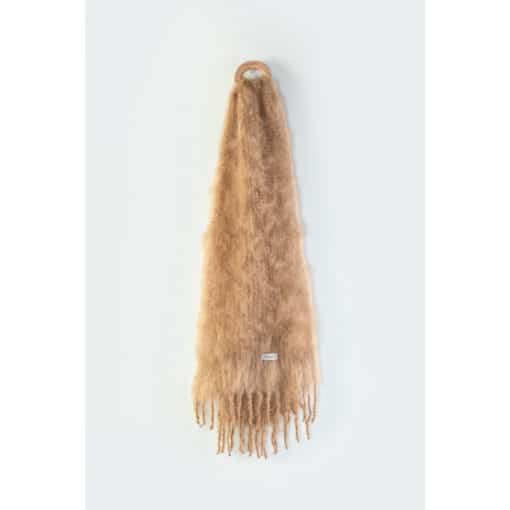 Balmuir Aurora Kid Mohair Scarf Light Gold